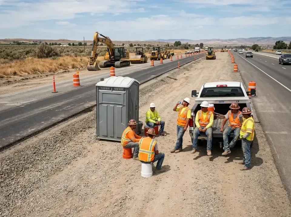 highway-road-construction-crew-007 — frequently asked questions, Porta Potty and Restroom Rentals in Union, MO